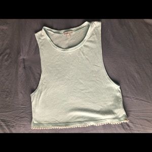 Light blue muscle tee